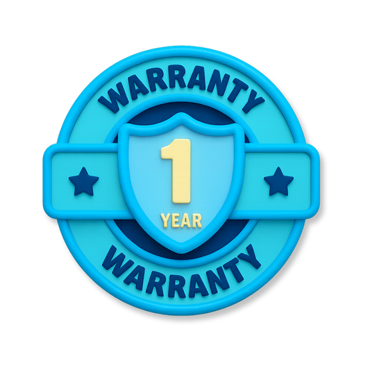 1-Year Warranty
